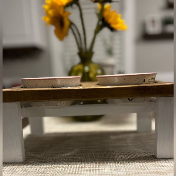 Dog food elevator | pet food stand | handmade | customized - Picture 5 of 5